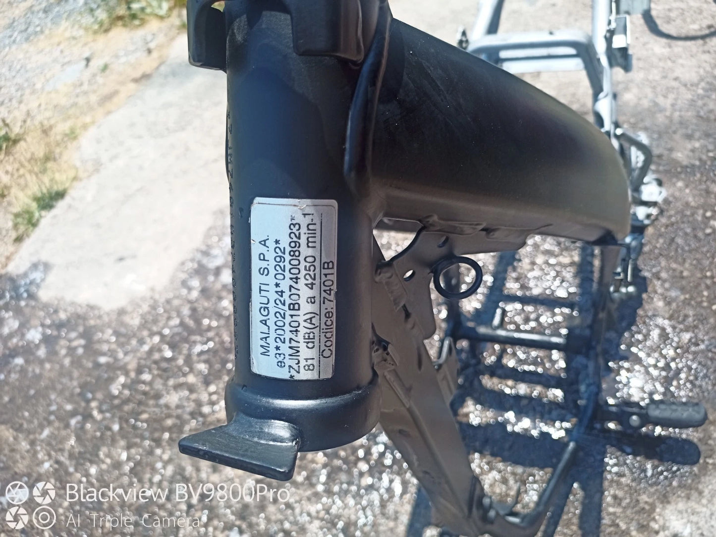 Cadre YAMAHA XTX 125 2006