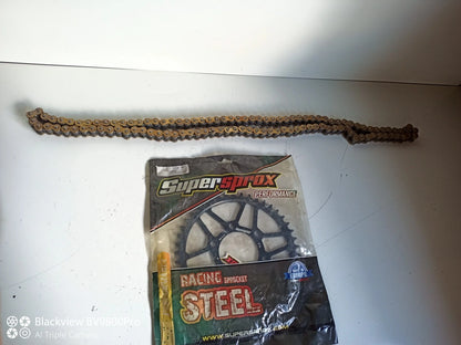 Kit chaine SUZUKI BANDIT 1200 de 2002