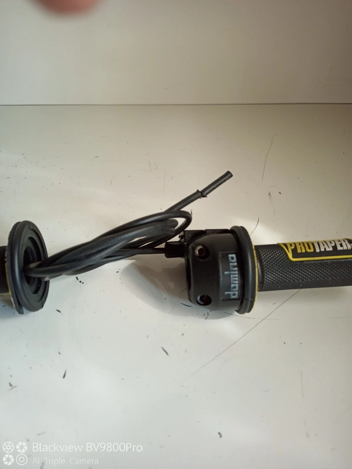 Ensemble poignée et cable accélérateur YAMAHA 50 DT de 1996