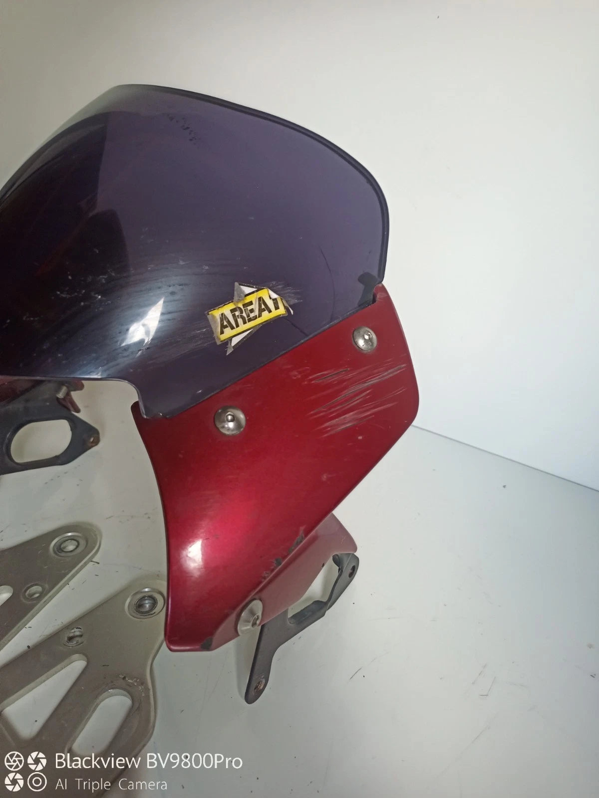 Carénage optique de phare SUZUKI SV650N de 2007