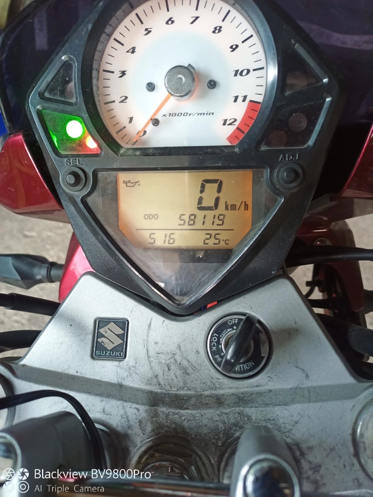 Compteur SUZUKI SV650N de 2007